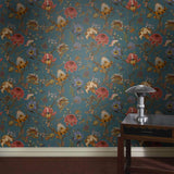 House of Hackney ARTEMIS Wallpaper - Petrol (9'10" - full height)