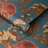 House of Hackney ARTEMIS Wallpaper - Petrol (9'10" - full height)