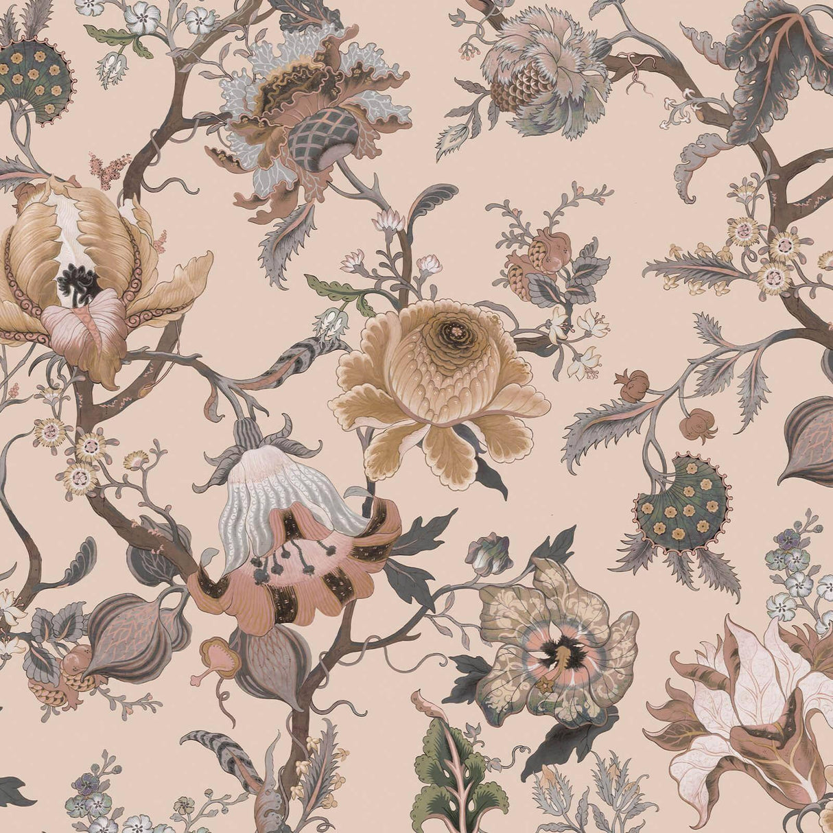 House of Hackney ARTEMIS Wallpaper - Plaster (9'10" - full height)