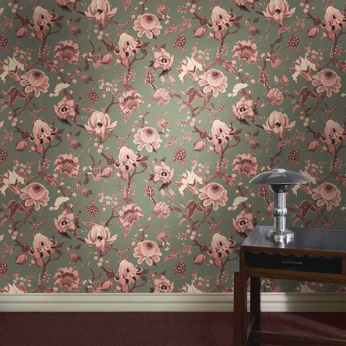 House of Hackney ARTEMIS Wallpaper - Verdigris (9'10" - full height)
