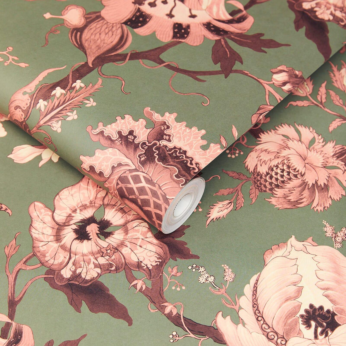 House of Hackney ARTEMIS Wallpaper - Verdigris (9'10" - full height)