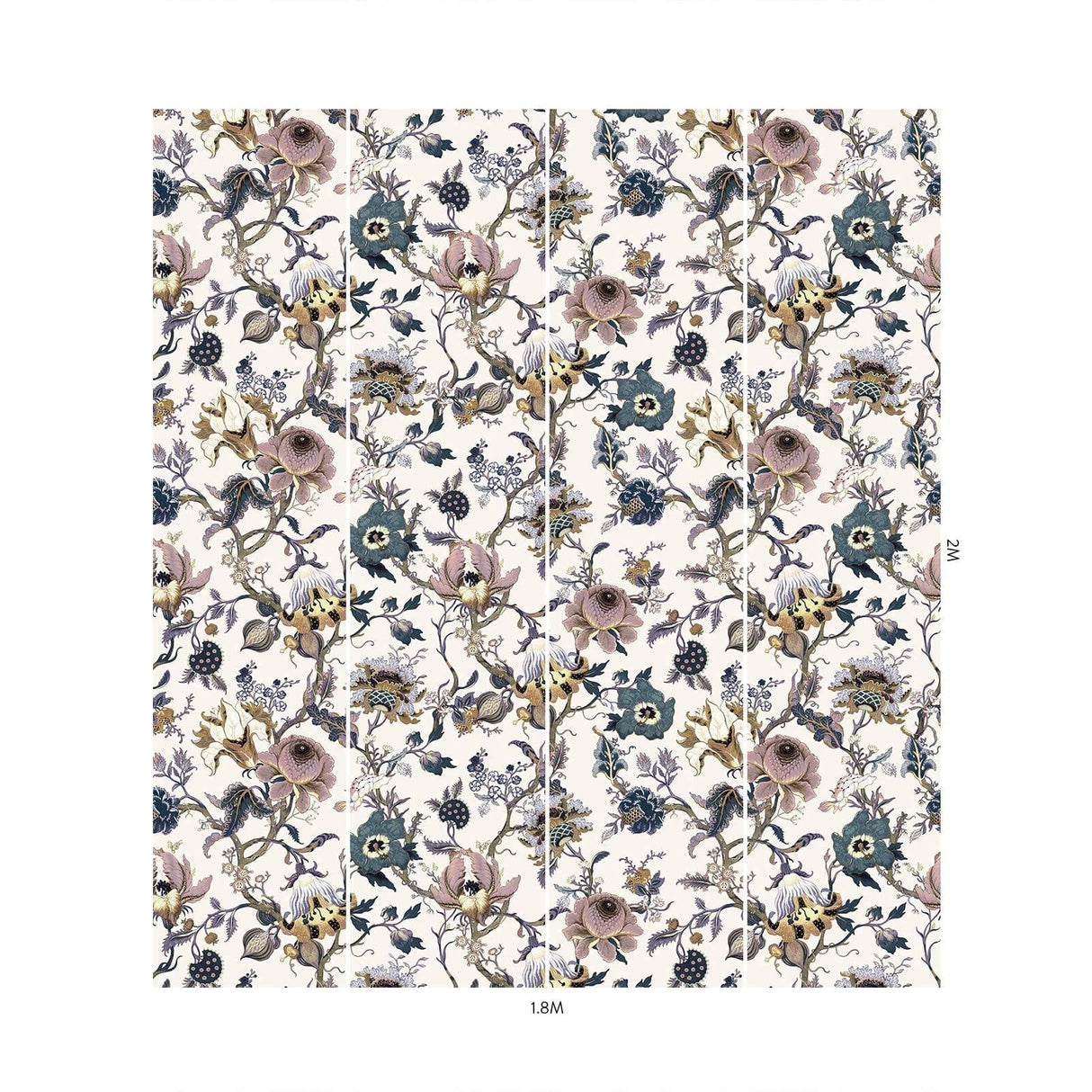 House of Hackney ARTEMIS Wallpaper - Off White (9'10" - full height)