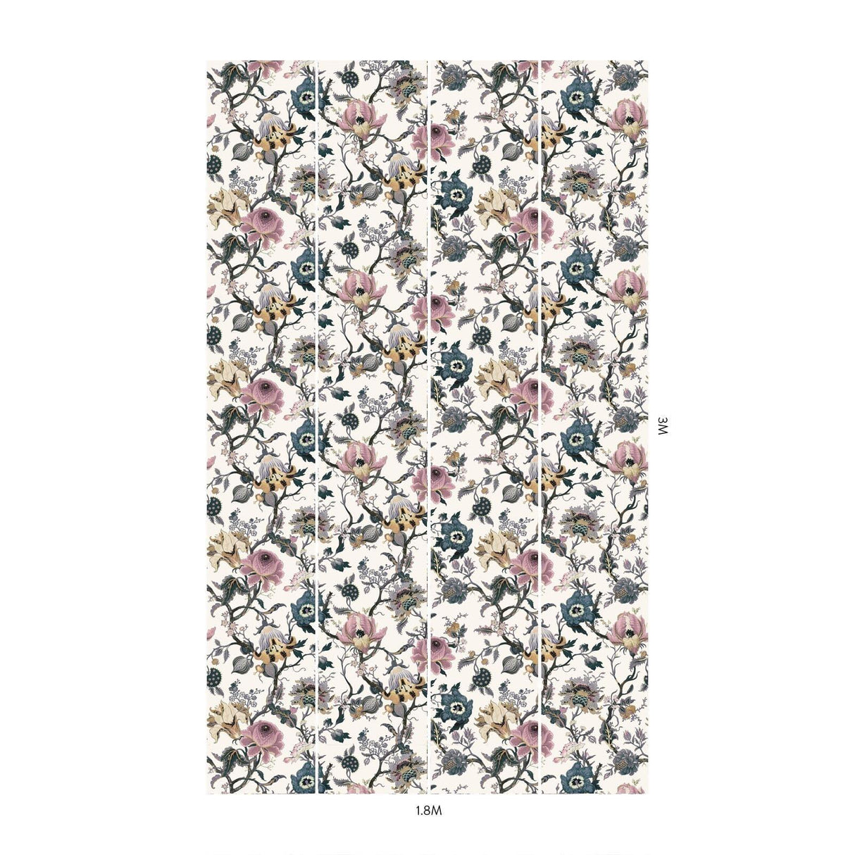 House of Hackney ARTEMIS Wallpaper - Off White (9'10" - full height)