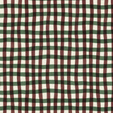 House of Hackney ARTIST'S CHECK Wallpaper - Carnelian (9'10" - full height)