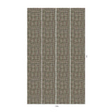 House of Hackney ARTIST'S CHECK Wallpaper - Carnelian (9'10" - full height)