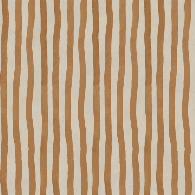 House of Hackney ARTIST'S STRIPE Wallpaper - Amber (9'10" - full height)