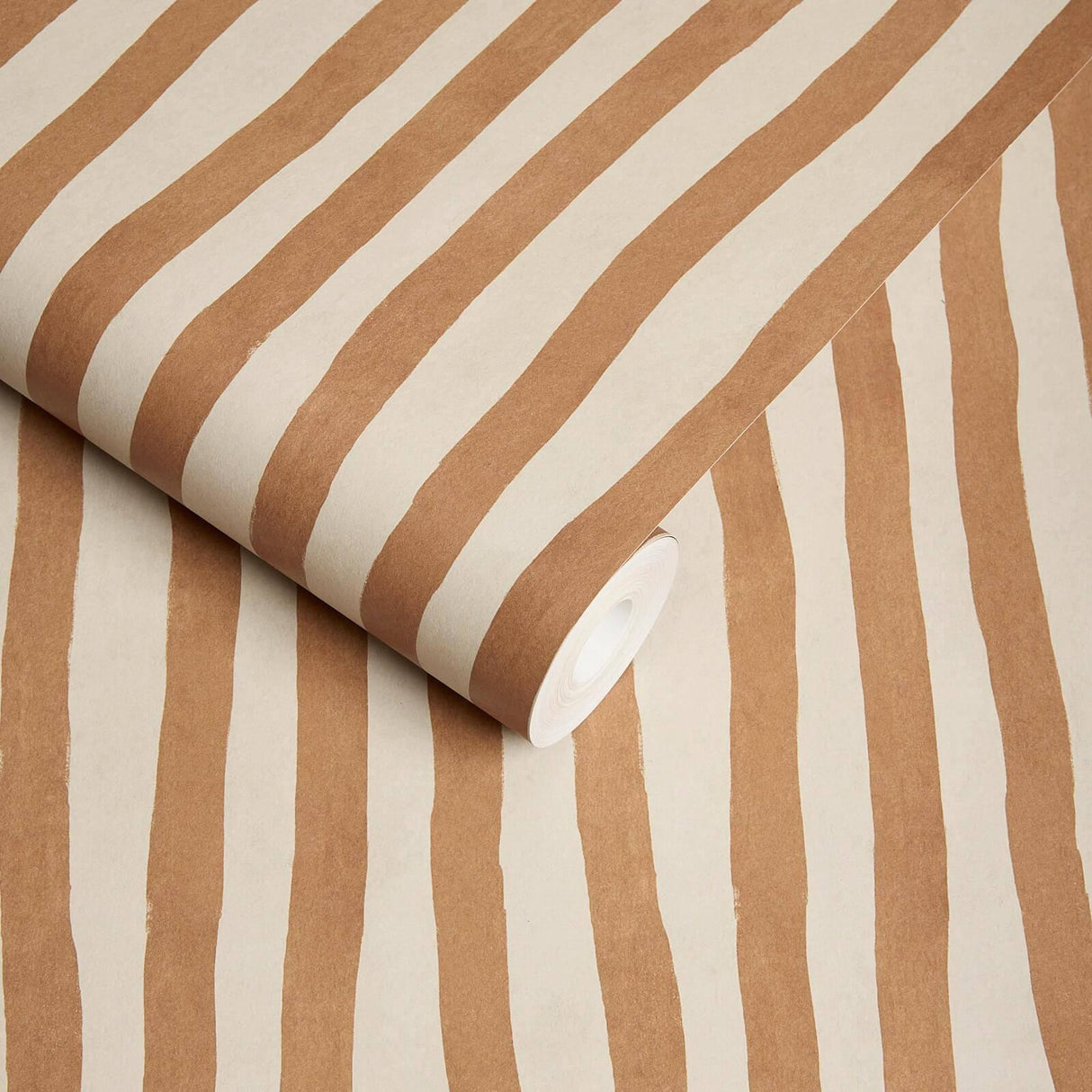House of Hackney ARTIST'S STRIPE Wallpaper - Amber (9'10" - full height)