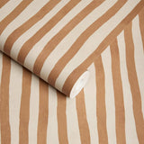 House of Hackney ARTIST'S STRIPE Wallpaper - Amber (9'10" - full height)
