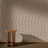 House of Hackney ARTIST'S STRIPE Wallpaper - Cocoa