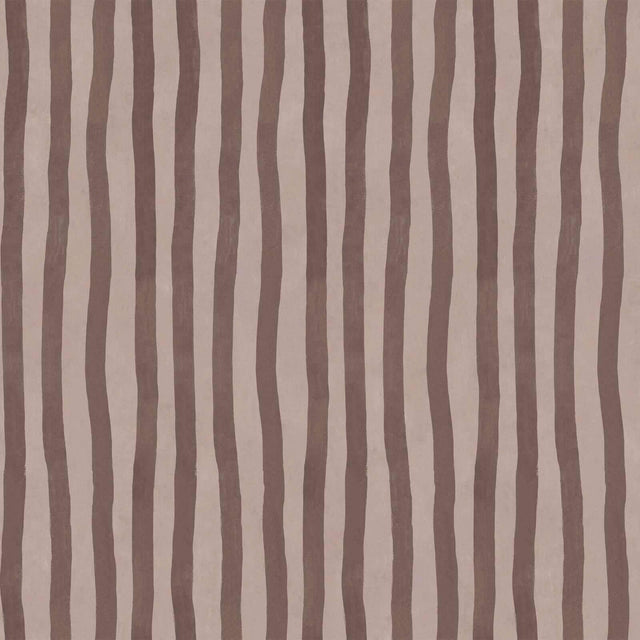 House of Hackney ARTIST'S STRIPE Wallpaper - Carnelian (9'10" - full height)
