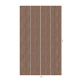 House of Hackney ARTIST'S STRIPE Wallpaper - Cosmos & Bark