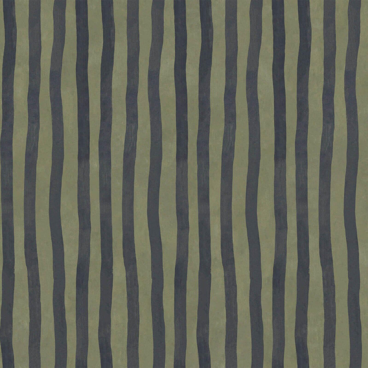 House of Hackney ARTIST'S STRIPE Wallpaper - Laurustine & Galaxias (9'10" - full height)