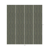 House of Hackney ARTIST'S STRIPE Wallpaper - Laurustine & Galaxias (9'10" - full height)