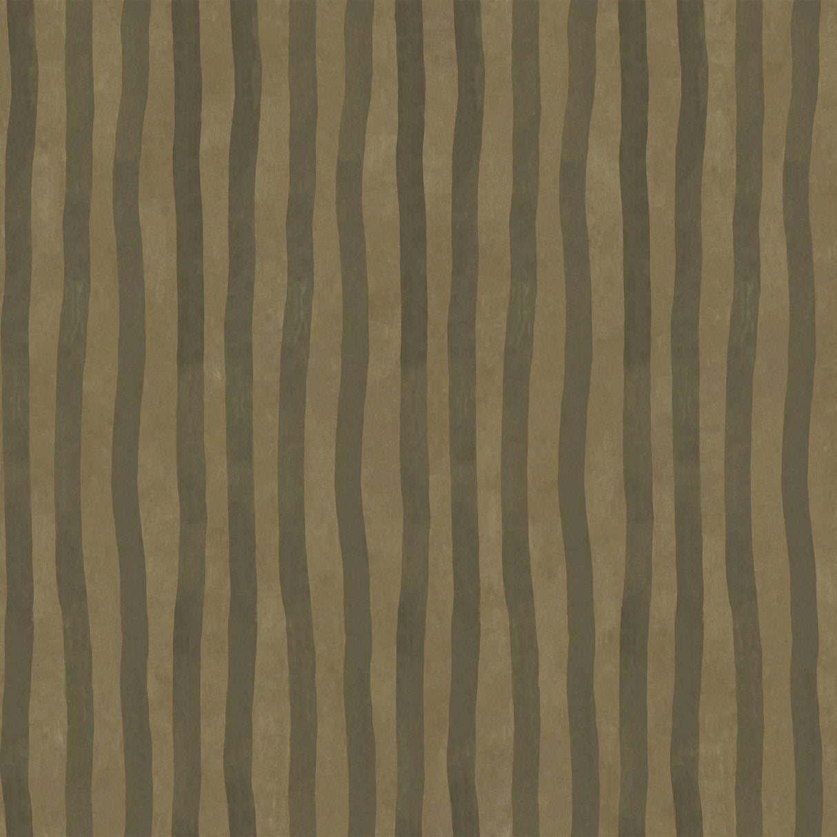House of Hackney ARTIST'S STRIPE Wallpaper - Moss & Carex