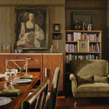 House of Hackney ARTIST'S STRIPE Wallpaper - Moss & Carex