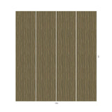House of Hackney ARTIST'S STRIPE Wallpaper - Moss & Carex