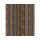 House of Hackney ARTIST'S STRIPE Wallpaper - Moss (9'10" - full height)