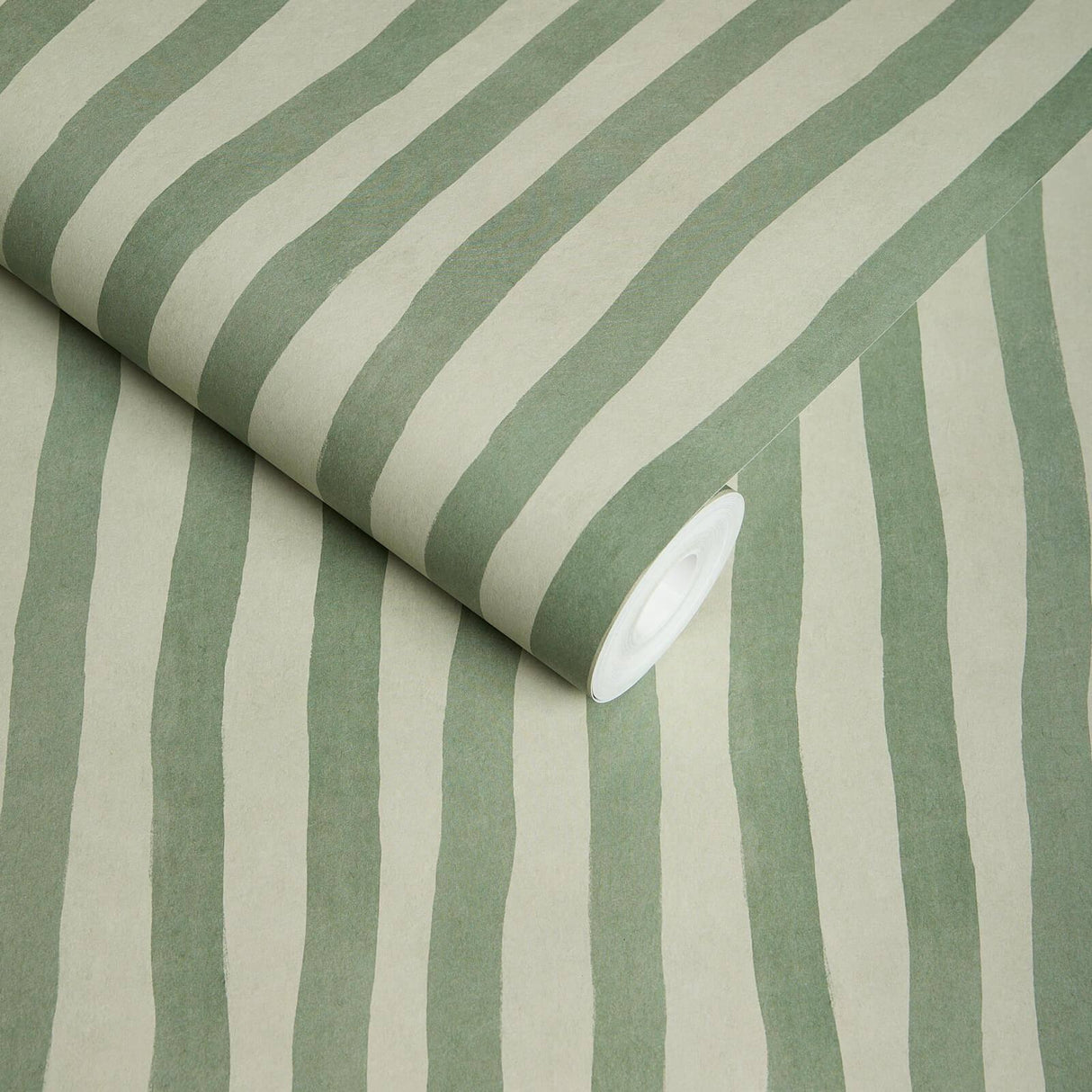 House of Hackney ARTIST'S STRIPE Wallpaper - Opal (9'10" - full height)