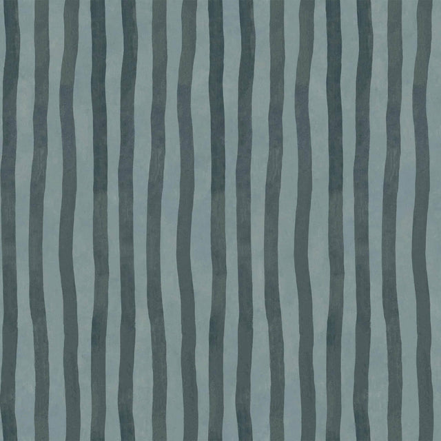 House of Hackney ARTIST'S STRIPE Wallpaper - Apatite (9'10" - full height)