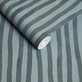 House of Hackney ARTIST'S STRIPE Wallpaper - Apatite (9'10" - full height)