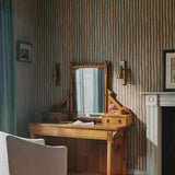 House of Hackney ARTIST'S STRIPE Wallpaper - Sap & Alabaster (9'10" - full height)