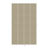 House of Hackney ARTIST'S STRIPE Wallpaper - Sap & Alabaster (9'10" - full height)