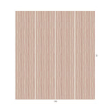 House of Hackney ARTIST'S STRIPE Wallpaper - Sakura & Astrantia (9'10" - full height)