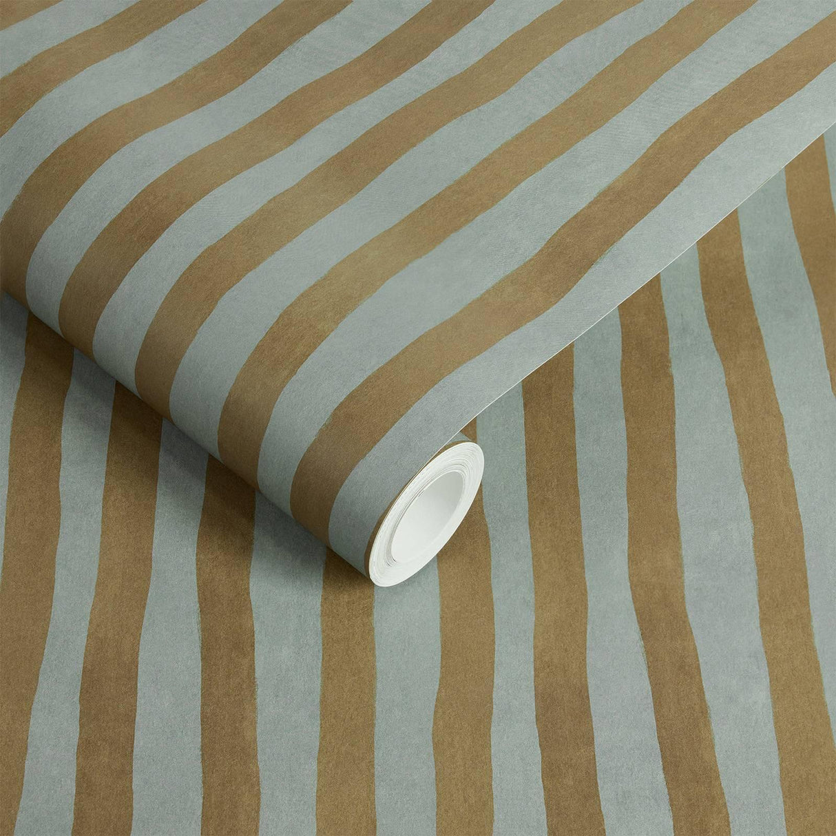 House of Hackney ARTIST'S STRIPE Wallpaper - Stratus & Carex