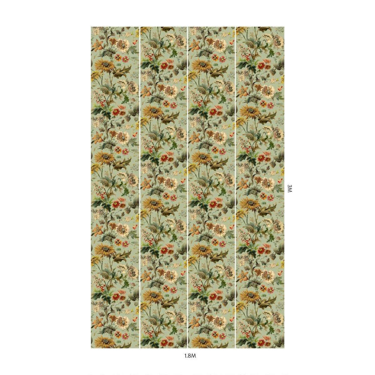House of Hackney AVALON Wallpaper - Apple (9'10" - full height)