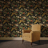 House of Hackney AVALON Wallpaper - Noir (9'10" - full height)