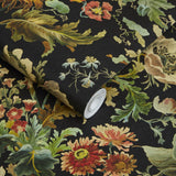 House of Hackney AVALON Wallpaper - Noir (9'10" - full height)