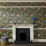 House of Hackney AVALON Wallpaper - Petrol (9'10" - full height)