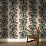 House of Hackney BABYLON Wallpaper Blush / Willow (9'10" - full height)