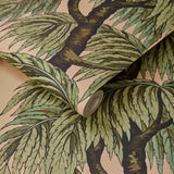 House of Hackney BABYLON Wallpaper Blush / Willow (9'10" - full height)