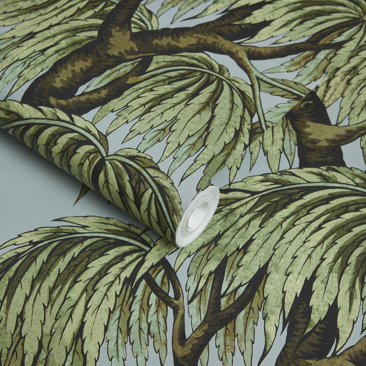 House of Hackney BABYLON Wallpaper Dove / Willow (9'10" - full height)