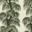 House of Hackney BABYLON Wallpaper Papyrus / Willow (9'10" - full height)