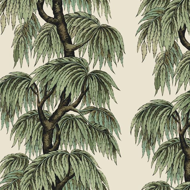 House of Hackney BABYLON Wallpaper Papyrus / Willow (9'10" - full height)