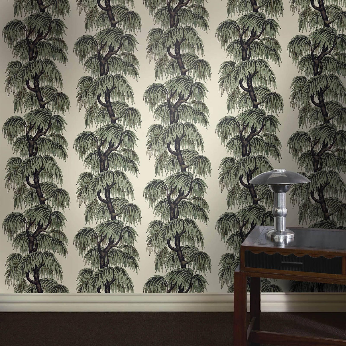House of Hackney BABYLON Wallpaper Papyrus / Willow (9'10" - full height)