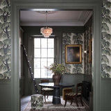 House of Hackney BABYLON Wallpaper Papyrus / Willow (9'10" - full height)