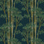 House of Hackney BAMBUSA Wallpaper - Midnight (9'10" - full height)