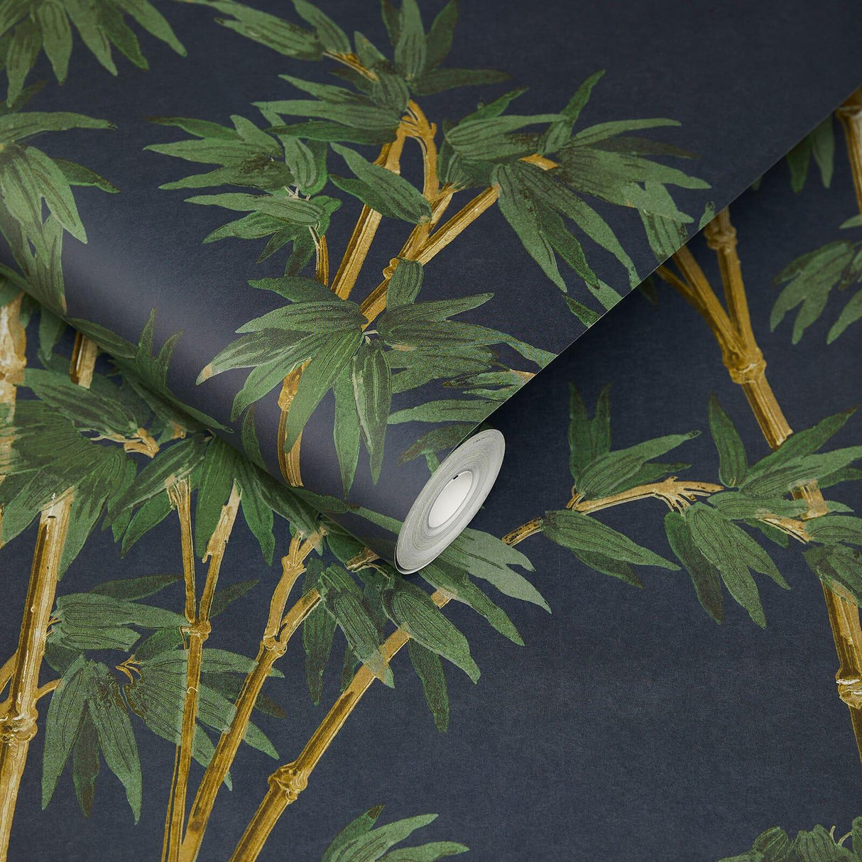 House of Hackney BAMBUSA Wallpaper - Midnight (9'10" - full height)