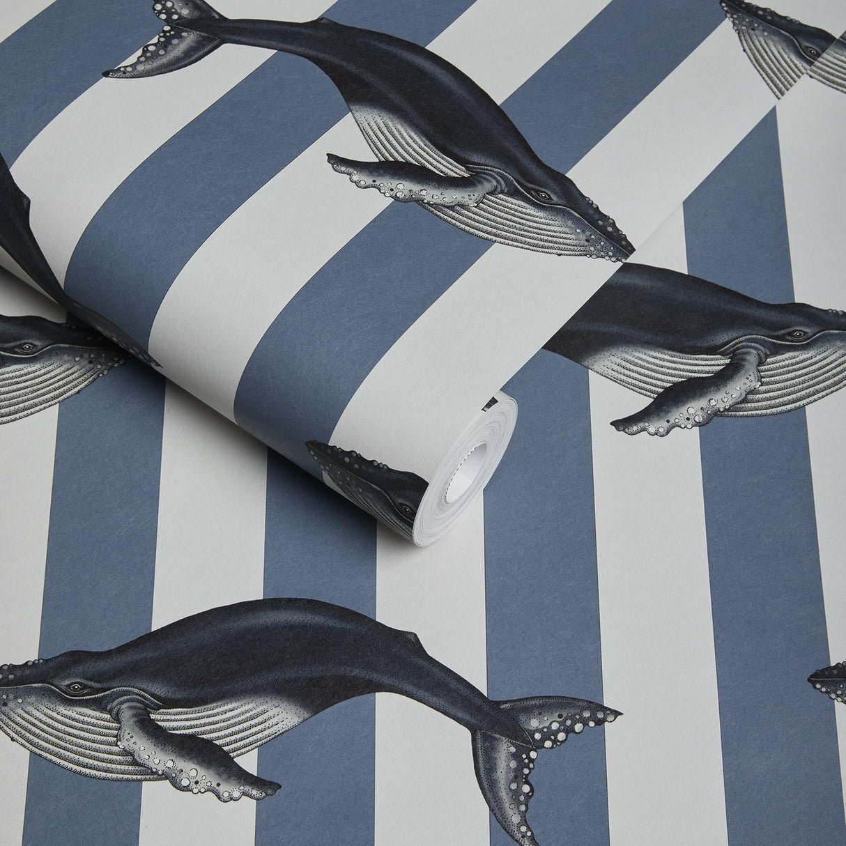 House of Hackney BALEANA Wallpaper - Denim (9'10" - full height)