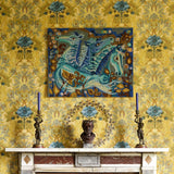 House of Hackney THE BLUE ROSE WEEPING Wallpaper - Aurelian (9'10" - full height)