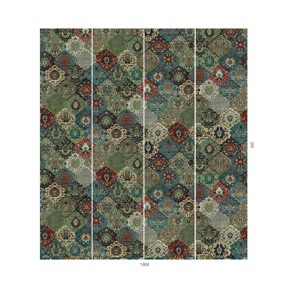 House of Hackney CASPAR Wallpaper - Forest (9'10" - full height)