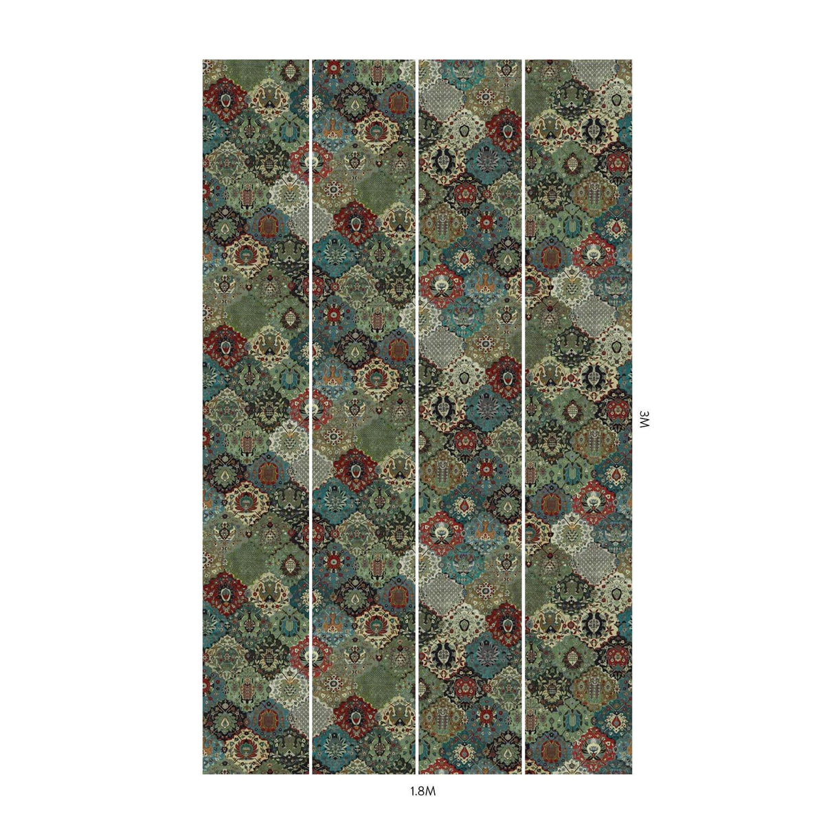 House of Hackney CASPAR Wallpaper - Forest (9'10" - full height)