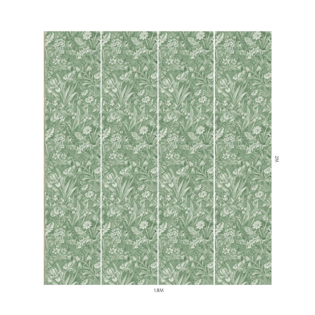 House of Hackney BELTANE Wallpaper - Grass (9'10" - full height)