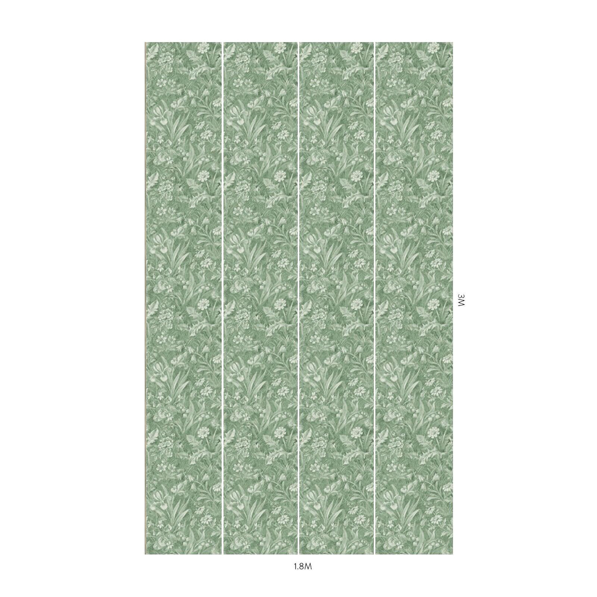 House of Hackney BELTANE Wallpaper - Grass (9'10" - full height)