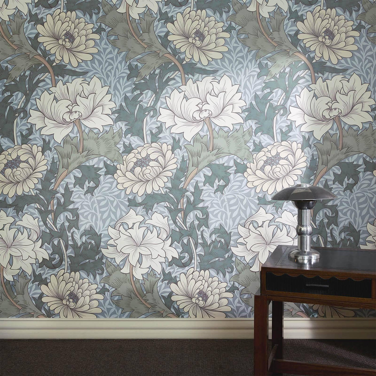 House of Hackney CHRYSANTHEMUM MAGNA Wallpaper - Byzantine (9'10" - full height)