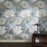 House of Hackney CHRYSANTHEMUM MAGNA Wallpaper - Byzantine (9'10" - full height)