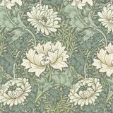 House of Hackney CHRYSANTHEMUM MAGNA Wallpaper - Sap (9'10" - full height)
